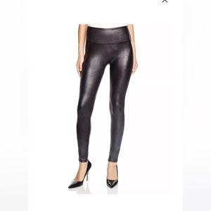 NWT Spanx Faux Leather leggings - PETITE
